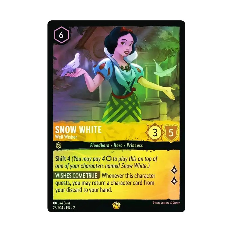 Carta Foil Snow White - Well Wisher | Disney Lorcana #025/204·EN·2