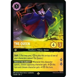 Carta Foil The Queen - Commanding Presence Disney Lorcana 026/204·EN·2