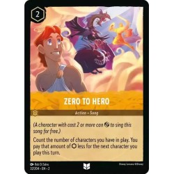 Carta Zero To Hero | Disney Lorcana #032/204·EN·2