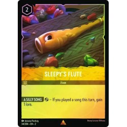 Carta Foil Sleepy's Flute | Disney Lorcana #034/204·EN·2