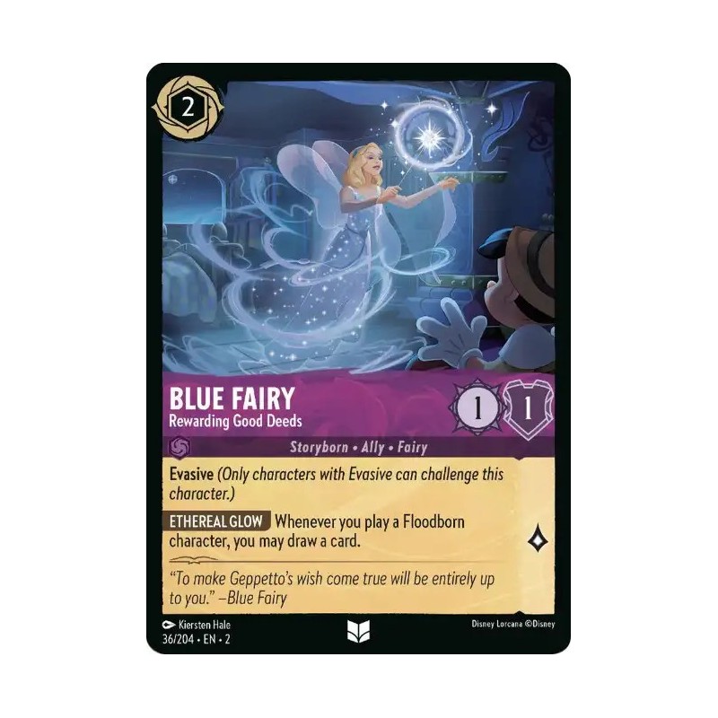 Carta Blue Fairy - Rewarding Good Deeds | Disney Lorcana #036/204·EN·2