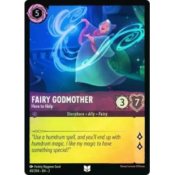 Carta Foil Fairy Godmother - Here To Help Disney Lorcana #040/204·EN·2