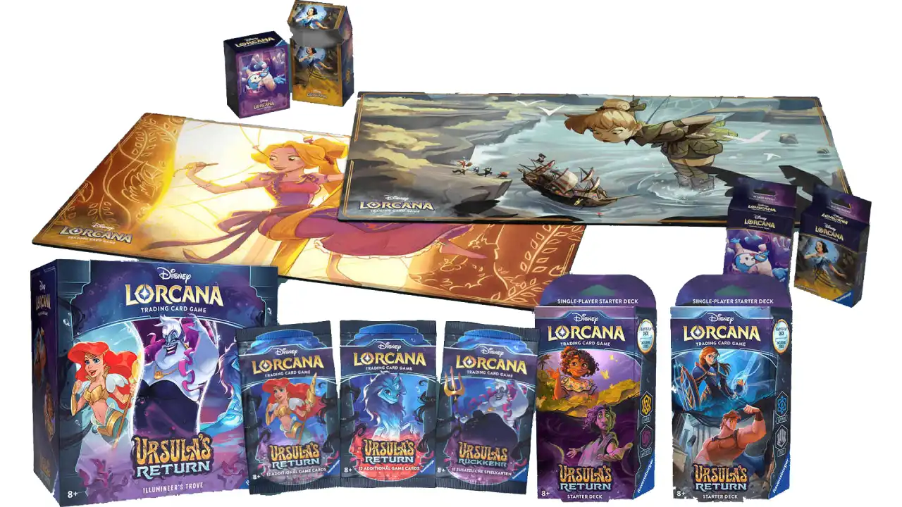 Nueva Temporada de las cartas coleccionables de Disney Lorcana: Ursula's Return